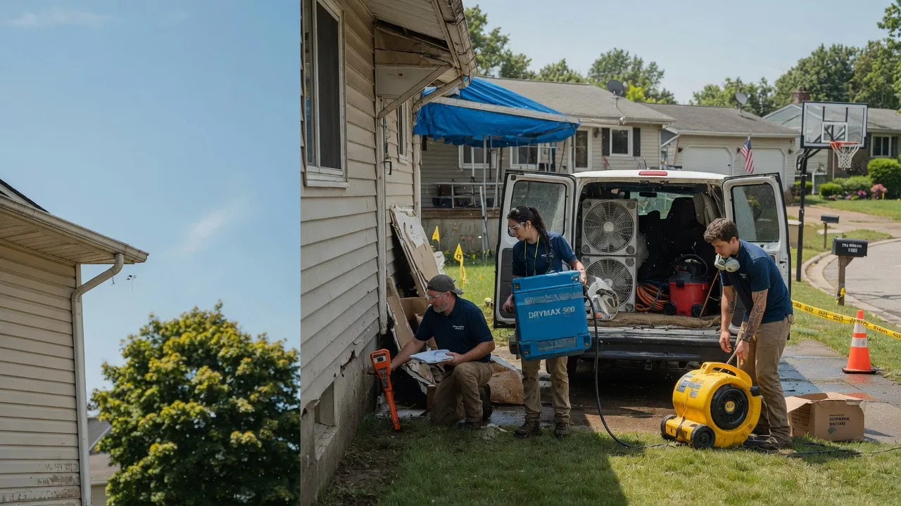 Ceiling Leak Cleanup in Amherst, NE near me